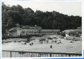 Rauschen Kr. Samland, Kreis Samland Rauschen Kr. Samland, Strand 1950er Jahre Rauschen, Strand