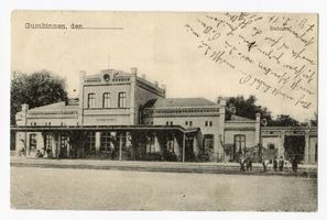 Gumbinnen, Stadt, Kreis Gumbinnen Gumbinnen, Bahnhof II 