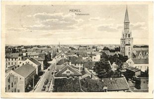 Memel, Stadt, Stadtkreis Memel Memel, Totalansicht II Мемель, общий вид, II