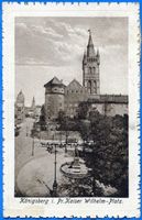 Königsberg (Pr.), Stadtkreis Königsberg Königsberg (Pr.), Kaiser-Wilhelm-Platz mit Schloß XXIV Königsberg, Schloß
