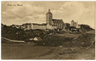 Rößel, Stadt, Kreis Rößel Rößel, Blick auf St. Josephskrankenhaus II 