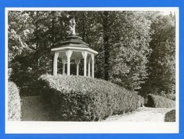 Landsberg, Stadt, Kreis Preußisch Eylau Landsberg i. Ostpr., Pavillon (Liebestempel) im Stadtwald 
