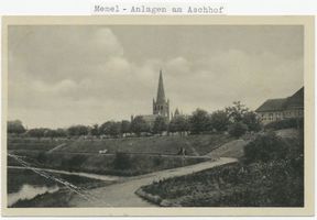 Memel, Stadt, Stadtkreis Memel Aschhof Memel, Anlagen am Aschhof Мемель, сооружения у Асхофа