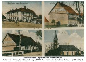 Schakendorf (Ostpr.), Kreis Elchniederung 