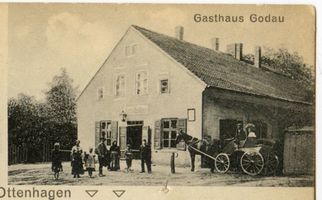 Groß Ottenhagen, Kreis Samland Groß Ottenhagen, Gasthaus Godau 