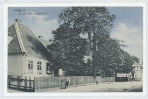 Pillau, Seestadt, Kreis Samland Pillau, An der alten Volksschule in Pillau II 