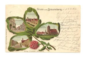 Braunsberg Kr. Braunsberg, Kreis Braunsberg Braunsberg, 4 Ansichten 