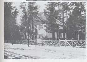 Metgethen, Ort und Bahnstation, Stadtkreis Königsberg Metgethen, Waldvillen-Kolonie 