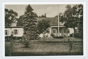 Obrotten, Kreis Samland Obrotten, Reichsarbeitsdienstlager 2/13 für die weibliche Jugend, ehemaliges Gutshaus 