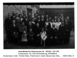 Kuckerneese, Ort, Kreis Elchniederung 