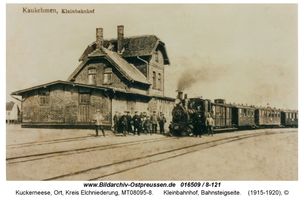 Kuckerneese, Ort, Kreis Elchniederung Bahnhofstraße