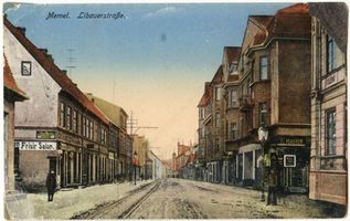 Memel, Stadt, Stadtkreis Memel Hermann-Göring-Straße (fr. Libauer Straße) Memel, Libauerstraße IV 