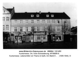 Kuckerneese, Ort, Kreis Elchniederung Am Markt 6