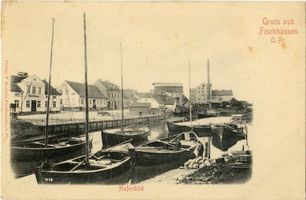 Fischhausen, Stadt, Kreis Samland Fischhausen, Hafenbild 