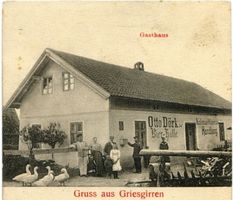 Grieswalde, Kreis Angerapp Griesgirren, Gasthaus Otto Dörk 