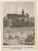 Königsberg (Pr.), Stadtkreis Königsberg Königsberg, Dominsel mit alter Universität und Holzbrücke IX Königsberg, Universität