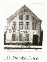 Tilsit, Stadt, Stadtkreis Tilsit Dammstraße 14 Tilsit, Dammstr., H. Domko, Spezialhaus für Oele und technische Artikel 