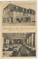 Rhein Kr. Lötzen, Kreis Lötzen Rhein Kr. Lötzen, Hotel Rheiner Hof 
