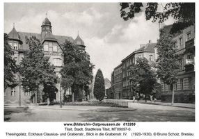 Tilsit, Stadt, Stadtkreis Tilsit Thesingplatz