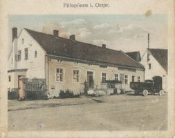 Schloßbach, Kreis Ebenrode Pillupönen Kr. Ebenrode, Gasthaus Wilhelm Kallweit 
