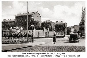 Tilsit, Stadt, Stadtkreis Tilsit Gerichtsstraße