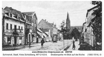 Schirwindt, Stadt, Kreis Schloßberg  