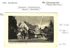 Husarenberg, Kreis Gumbinnen Perkalne, Gutshaus III 