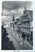 Insterburg, Stadt, Stadtkreis Insterburg Insterburg, Hindenburgstraße, Blickrichtung Alter Markt IV Инстербург, Гинденбургштрассе, вид в направлении Старого рынка, IV