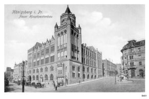 Königsberg (Pr.), Stadtkreis Königsberg Fritz-Tschierse-Platz (fr. Gesekusplatz)