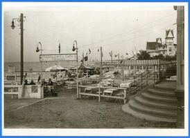 Cranz Kr. Samland, Ort, Kreis Samland Cranz Kr. Samland, Restaurant und Cafe Atlantic Кранц, округ Самбия, ресторан и кафе «Атлантик»