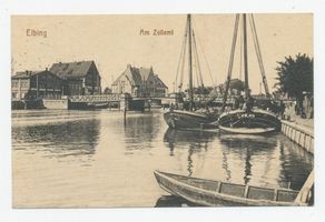 Elbing, Stadt, Stadtkreis Elbing Elbing, Am Zollamt Эльбинг, у таможни
