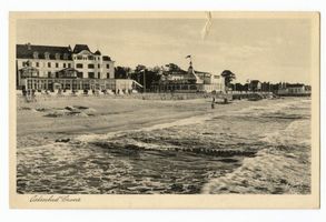 Cranz Kr. Samland, Ort, Kreis Samland Cranz Kr. Samland, Strand mit Corso II 