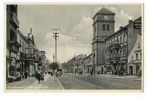 Gumbinnen, Stadt, Kreis Gumbinnen Adolf-Hitler-Straße (fr. Darkehmer Straße bzw. Königstraße) Gumbinnen, Königstraße V Гумбиннен, Кёнигштрассе, V