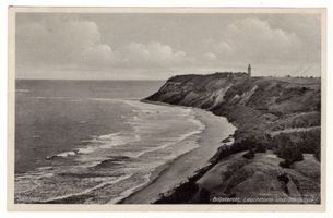 Brüsterort, Kreis Samland Brüsterort, Leuchtturm und Steilküste II 