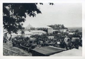 Wehlau, Kreis Wehlau Wehlau, Pferdemarkt, Teilansicht Wehlau, Pferdemarkt