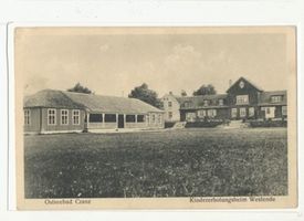 Cranz Kr. Samland, Ort, Kreis Samland Cranz Kr. Samland, Kindererholungsheim Westende Кранц, Самландский уезд, детский дом отдыха «Вестенде»