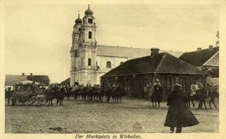 Wirbeln Kr. Insterburg, Kreis Insterburg Wirbeln Kr. Insterburg, Marktplatz 