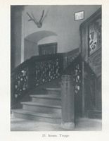 Sassen, Kreis Mohrungen Sassen, Ordenshaus, Treppe Зассен, орденский дом, лестница