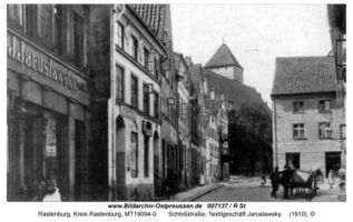 Rastenburg, Stadt, Kreis Rastenburg Schloßstraße