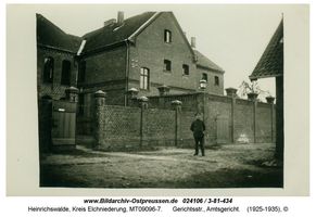 Heinrichswalde Kr. Elchniederung, Kreis Elchniederung Gerichtsstraße