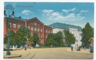 Tilsit, Stadt, Stadtkreis Tilsit Angerpromenade 19 - 20 Tilsit, Angerpromenade 19-20, Gerichtsgebäude VII Tilsit, Gerichtsviertel, Land- und Amtsgericht