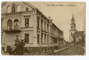 Ebenrode, Stadt, Kreis Ebenrode Ebenrode fr. Stallupönen, Im Krieg 