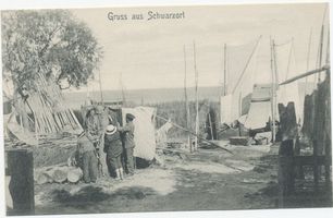 Schwarzort, Kreis Memel Schwarzort, Am Haff Шварцорт, у залива