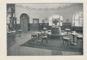 Rauschen Kr. Samland, Kreis Samland Rauschen Kr. Samland, Warmbad, Warte- und Lesehalle I 