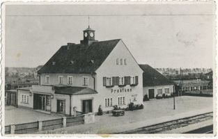 Prostken, Kreis Lyck Prostken, Bahnhof III 