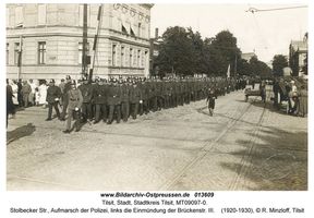 Tilsit, Stadt, Stadtkreis Tilsit Stolbecker Straße