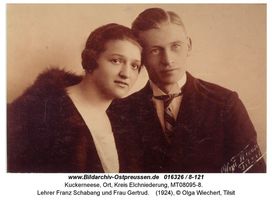 Kuckerneese, Ort, Kreis Elchniederung Am Markt