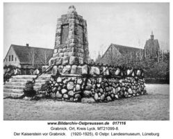 Grabnick Kr. Lyck, Ort, Kreis Lyck 