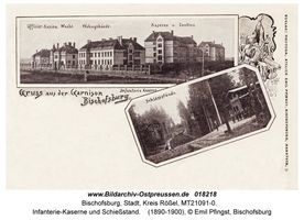 Bischofsburg, Stadt, Kreis Rößel 