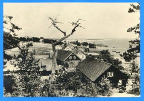 Nidden, Kreis Memel Nidden, Italienblick IV Nidden, Landschaft - Ostsee - Umgebung